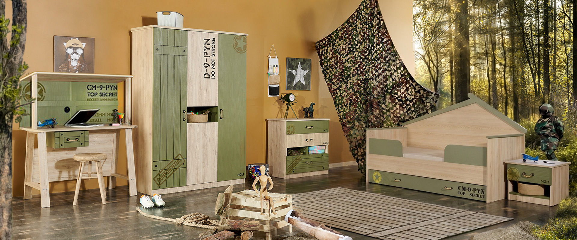 Soldier Montessori Room