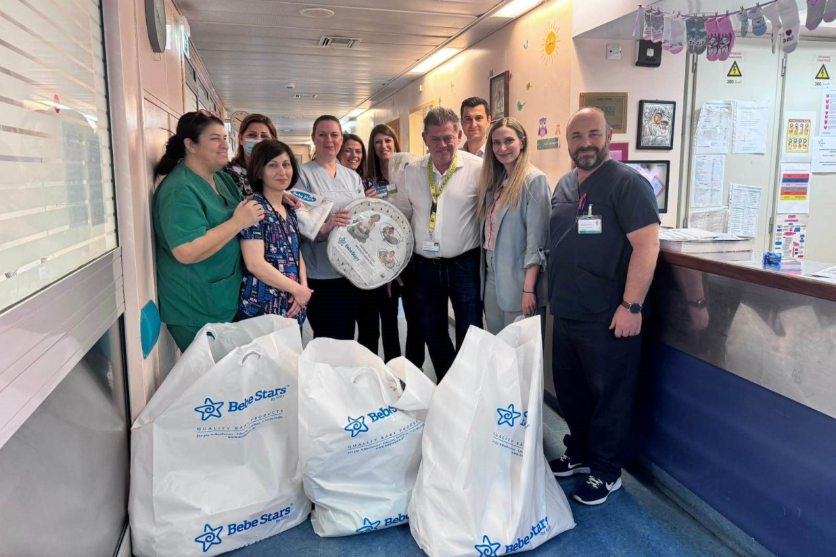 Δωρεά στη Νεογνολογική μονάδα του Νοσοκομείου Παπαγεωργίου