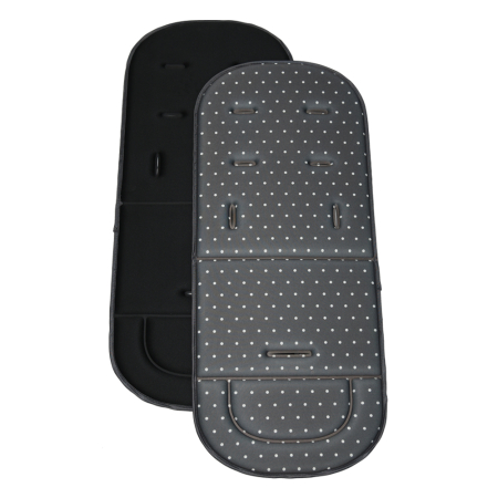 ΚΑΛΥΜΜΑ ΚΑΡΟΤΣΙΟΥ POLKA DOT DARK GREY