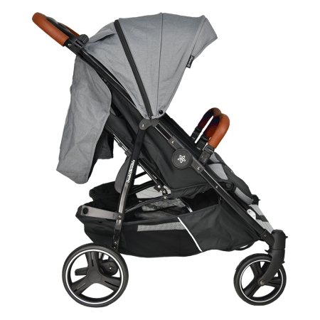 ΚΑΡΟΤΣΙ ΔΙΔΥΜΩΝ DOUBLE TROUBLE GREY