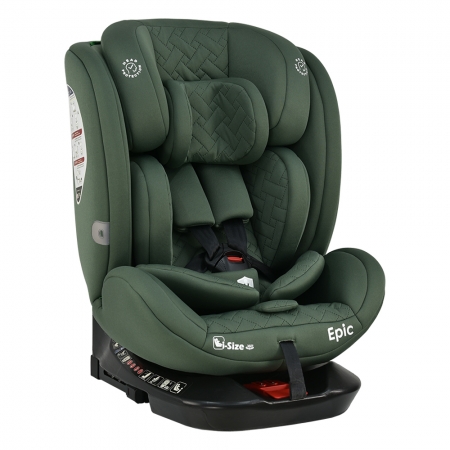 ΚΑΘIΣΜΑ ΑΥΤOKINHΤΟΥ EPIC ISOFIX I-SIZE 360° FOREST GREEN