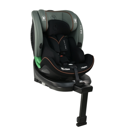 CAR SEAT I-APEX I-SIZE 360° 40-150cm GREEN