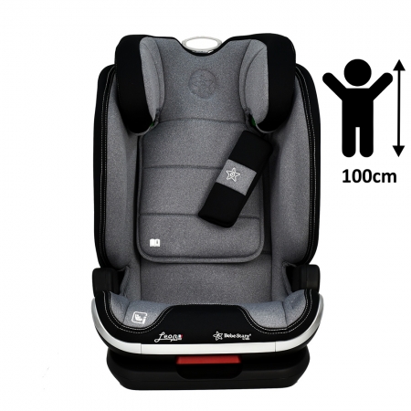 ΚΑΘΙΣΜΑ ΑΥΤΟΚΙΝΗΤΟΥ LEON PLUS ISOFIX  I-SIZE GREY
