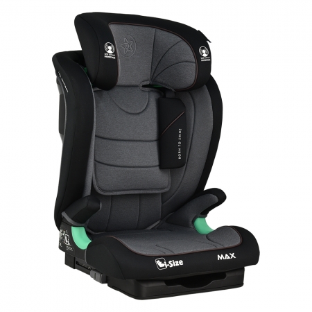 ΚΑΘΙΣΜΑ ΑΥΤΟΚΙΝΗΤΟΥ MAX ISOFIX I-SIZE 100-150cm GREY