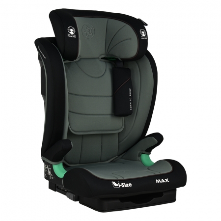 ΚΑΘΙΣΜΑ ΑΥΤΟΚΙΝΗΤΟΥ MAX ISOFIX I-SIZE 100-150cm OLIVE