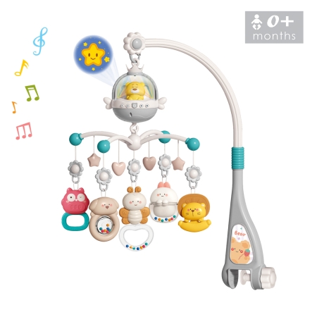 MUSICAL MOBILE WITH LIGHT, BLUETOOTH AND REMOTE CONTROL