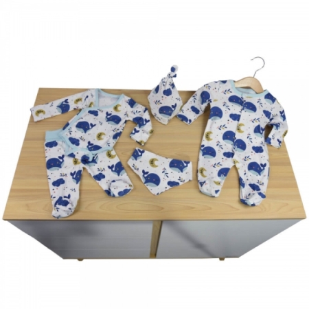 ΣΕΤ ΔΩΡΟΥ 5ΤΜΧ. 6-9  WHALE