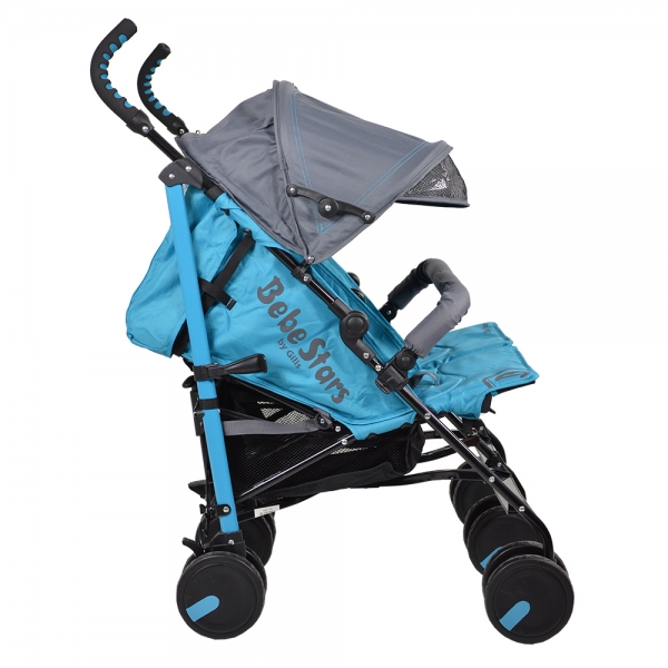 Baby Stroller Twin Lux Blue 7801-181 - image 7801-181-1-1-600x600 on https://www.bebestars.gr