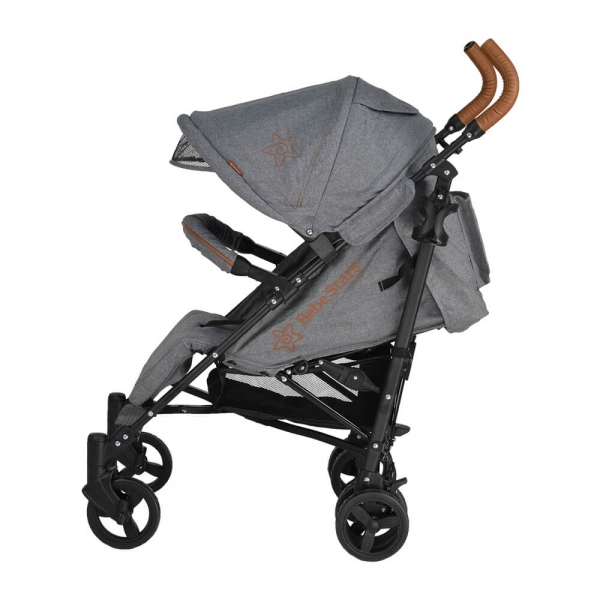 Baby Stroller Buggy Adam Grey 186-186 - image 186-186_2-600x600 on https://www.bebestars.gr