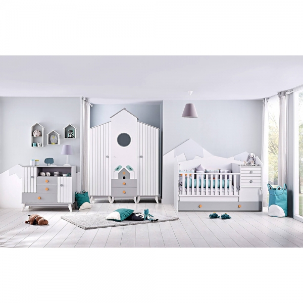 Κρεβάτι πολυμορφικό Bird House 418-05 - image BIRD-HOUSE_01-1-600x600 on https://www.bebestars.gr