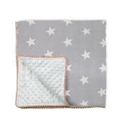 Fleece Blanket with pom-pom Stars 3073 - image 3073-2-180x180 on https://www.bebestars.gr