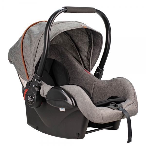 Car seat  Baby Plus Grey 007-188 - image 007-188-600x600 on https://www.bebestars.gr