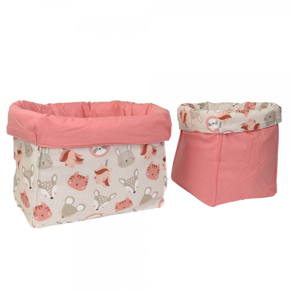 Set storage baskets 2pcs Bunny 301-311 - image 301-311-600x600 on https://www.bebestars.gr