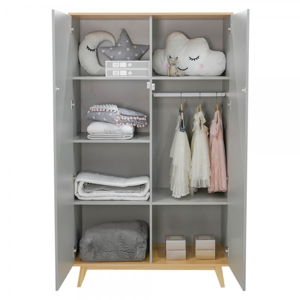 Ντουλάπα δίφυλλη Oslo 461-25 - image 461-25-2-1-600x600 on https://www.bebestars.gr