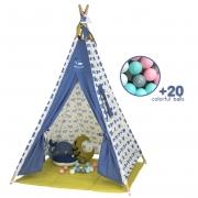 Kid's tent Whale with balls 302-181 - image 302_181_1-180x180 on https://www.bebestars.gr