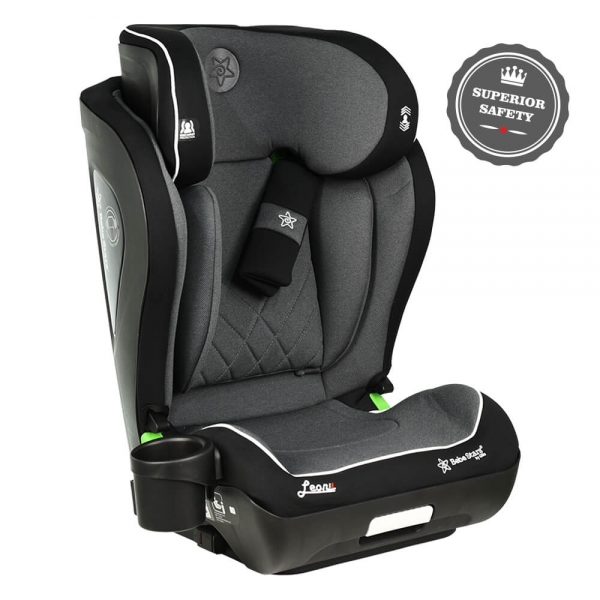 Car Seat Leon i-Size Black 943-188 - image 943-188-01-1-600x600 on https://www.bebestars.gr