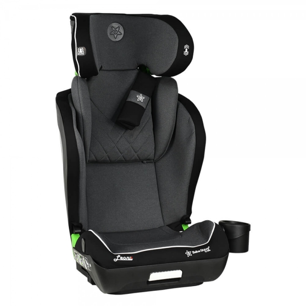 Car Seat Leon i-Size Black 943-188 - image 943-188-2-1-600x600 on https://www.bebestars.gr