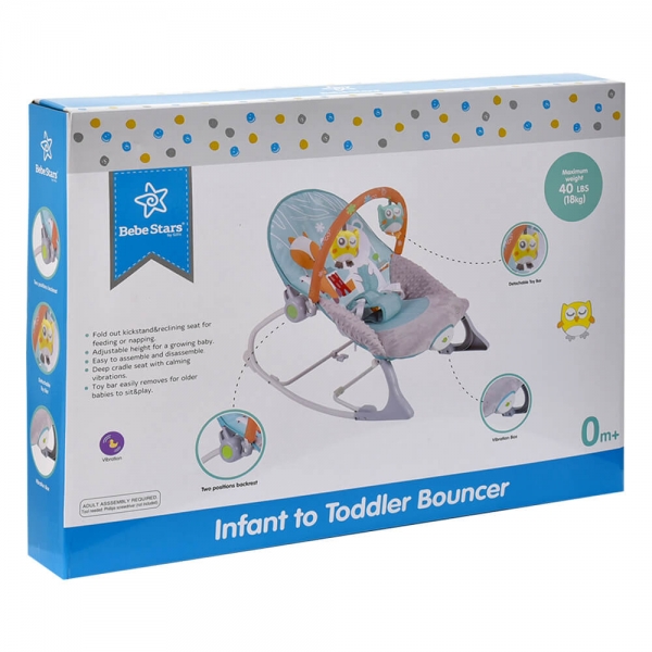 Baby Bouncer Forest 325-184 - image 325-184-600x600 on https://www.bebestars.gr
