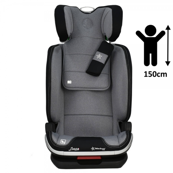 Car Seat Leon Plus i-Size Grey 944-186 - image 944-186-2-600x600 on https://www.bebestars.gr