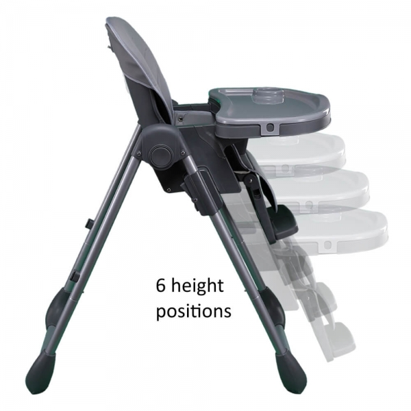 High chair Cookie Petrol 868-174 - image 868-HEIGHT-600x600 on https://www.bebestars.gr