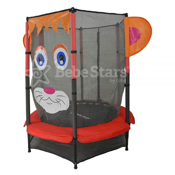 Trampoline with net 140cm Lion 645-171 - image 645-lion-2-600x600 on https://www.bebestars.gr