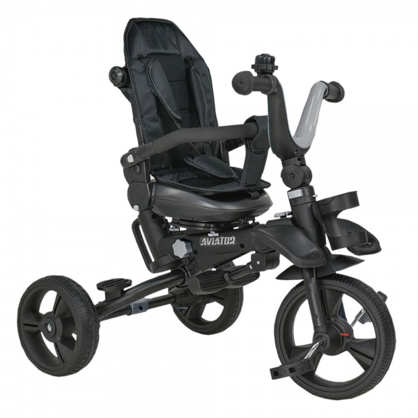 Ποδηλατάκι τρίκυκλο 360° Aviator 5in1 Black 819-188 - image 819-188-4-600x600 on https://www.bebestars.gr
