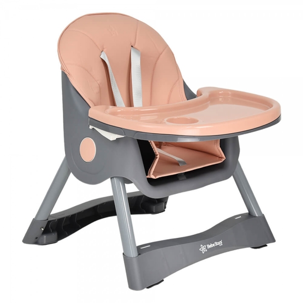 High chair Cozy 2 in 1 Peach 897-185 - image 897-185-2-600x600 on https://www.bebestars.gr