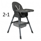 High chair Joy 2 in 1 Grey 892-200 - image 898-186-135x135 on https://www.bebestars.gr