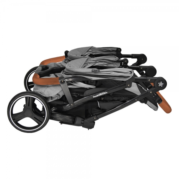 Twin Baby Stroller Double Trouble Grey 7901-186 - image 7901-186-6-1-600x600 on https://www.bebestars.gr