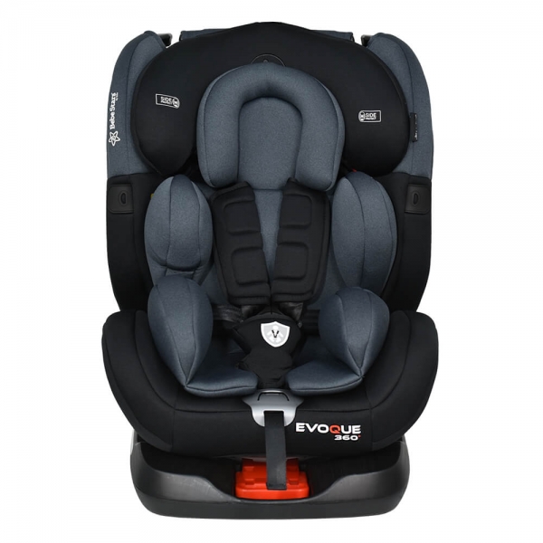 Car seat Evoque Isofix 360° Grey 900-186 - image 900-186-2-600x600 on https://www.bebestars.gr