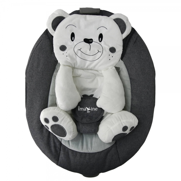 Κούνια Ηλεκτρική Imagine 2 in 1 Grey 255-186 - image 255-186-bear-600x600 on https://www.bebestars.gr