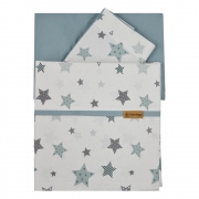 Σετ Σεντόνια 3τμχ Grey Stars 201-184 - image 201-184-180x180 on https://www.bebestars.gr