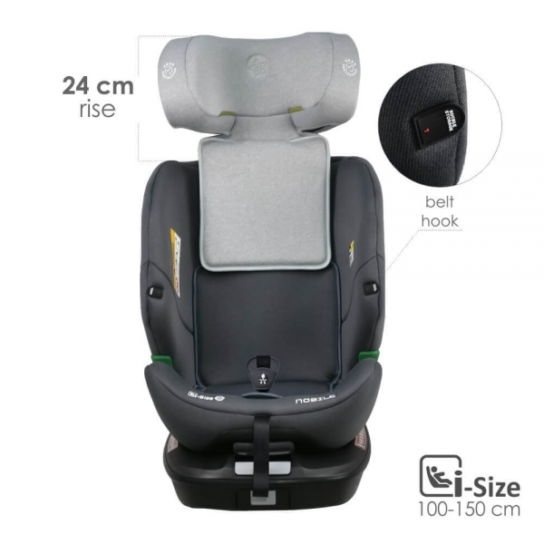 Car Seat Nobile i-Size 360°  Ice Grey 924-188 - image 924-188-3-1-600x600 on https://www.bebestars.gr