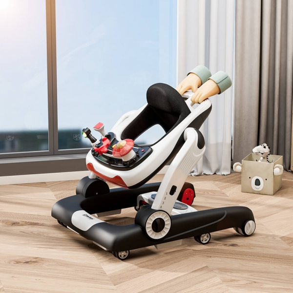 Baby Walker Airplane 3in1 Black 4237 - image 4237-7-600x600 on https://www.bebestars.gr