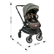 Modular System Mirage 3in1 Olive 330-189 - image 330-189-dimensions-180x180 on https://www.bebestars.gr