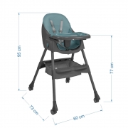 High chair Comfy 2in1 Petrol 865-184 - image 865-184-5-180x180 on https://www.bebestars.gr