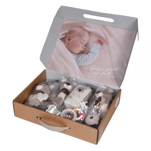 Gift Set 12pcs Teddy Bear Rattles 60-103 - image 60-103_box-2-600x600 on https://www.bebestars.gr