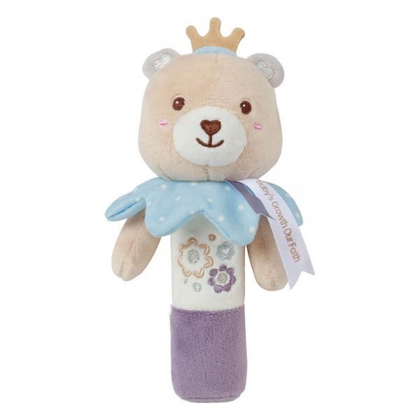 Soft Teddy Flower Rattle 60-104 - image 60-104-600x600 on https://www.bebestars.gr