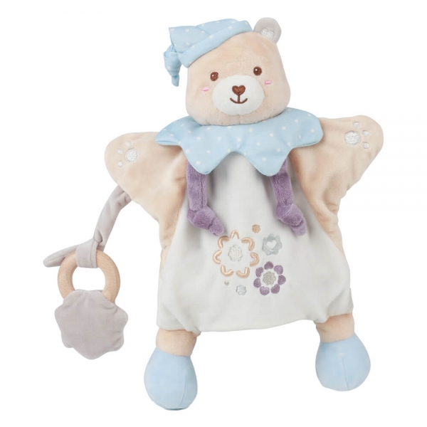Soft Teddy Flower Nani Cuddle & Puppet 60-109 - image 60-109-600x600 on https://www.bebestars.gr
