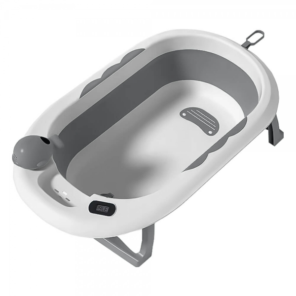 Folding Bath with Thermometer Whale Grey 26-186 - image 26-186-600x600 on https://www.bebestars.gr