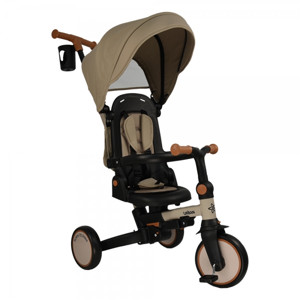 Ποδηλατάκι τρίκυκλο Urban 7in1 Natural Beige 822-182 - image 822-182-1-600x600 on https://www.bebestars.gr