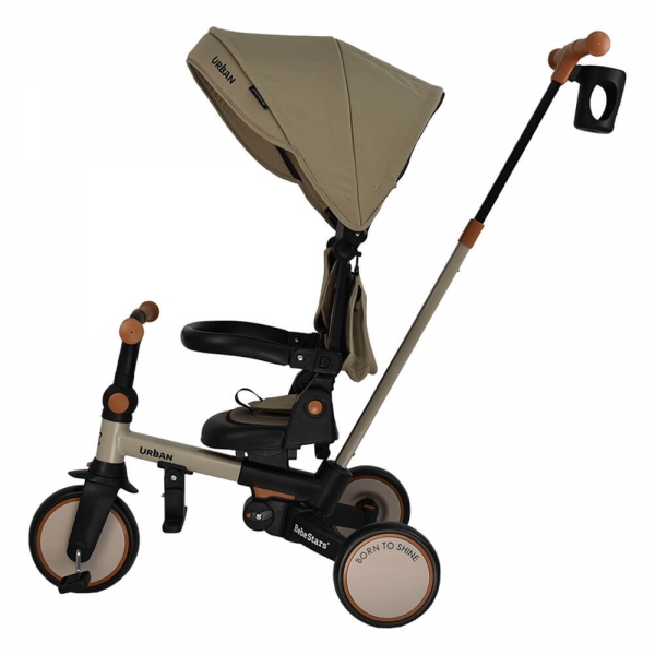Ποδηλατάκι τρίκυκλο Urban 7in1 Natural Beige 822-182 - image 822-182-3-600x600 on https://www.bebestars.gr