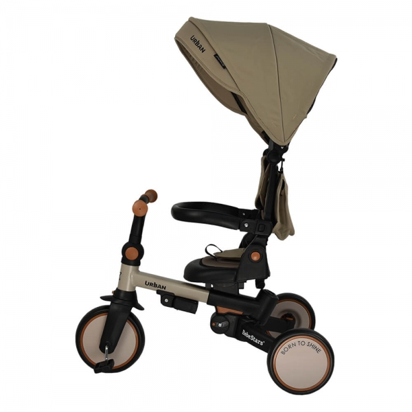 Ποδηλατάκι τρίκυκλο Urban 7in1 Natural Beige 822-182 - image 822-182-4-600x600 on https://www.bebestars.gr