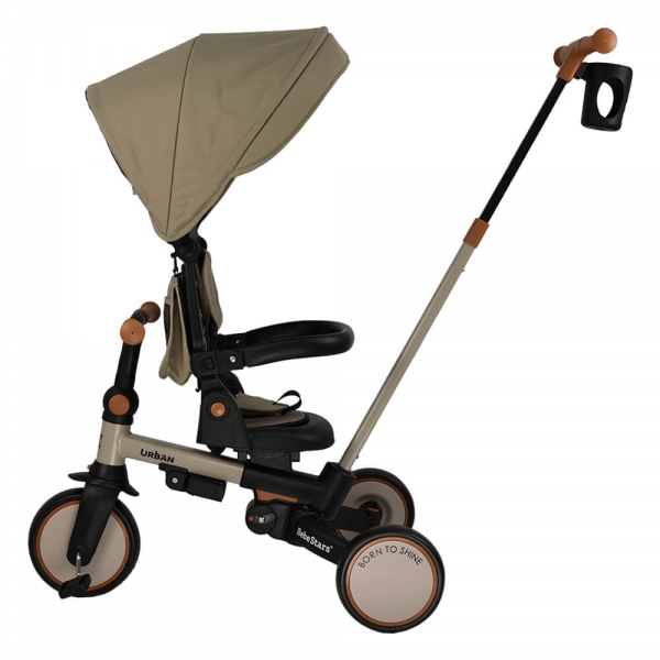 Ποδηλατάκι τρίκυκλο Urban 7in1 Natural Beige 822-182 - image 822-182-5-600x600 on https://www.bebestars.gr