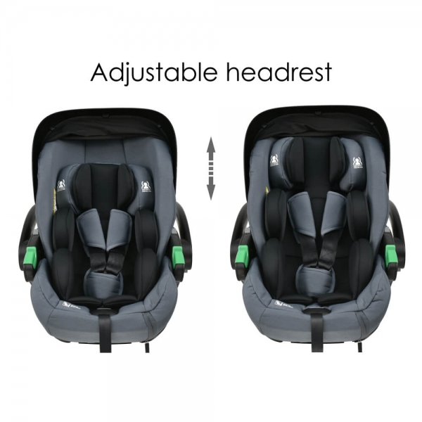 Car seat Baby i-Size Grey 004-188 - image 004-188-HEADREST-ADJUSTMENT-600x600 on https://www.bebestars.gr