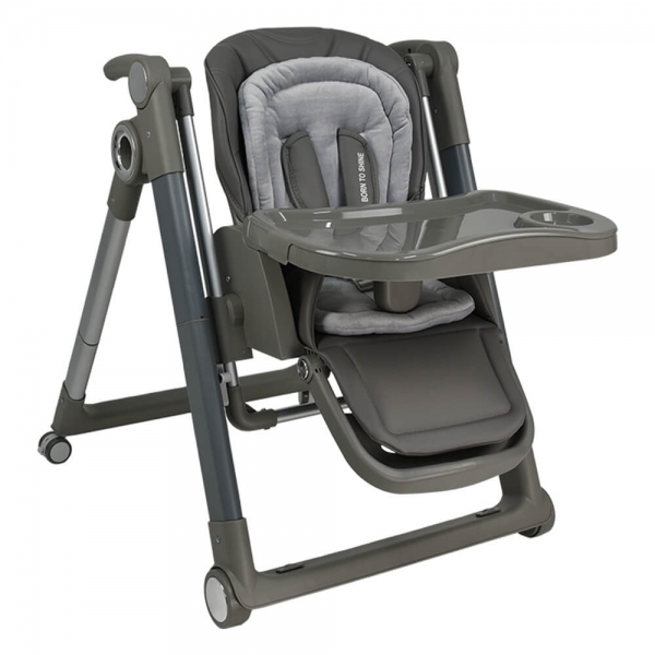 High chair-Swing Yum-Yum 2σε1 Grey 870-186 - image 870-186-2-1-600x600 on https://www.bebestars.gr
