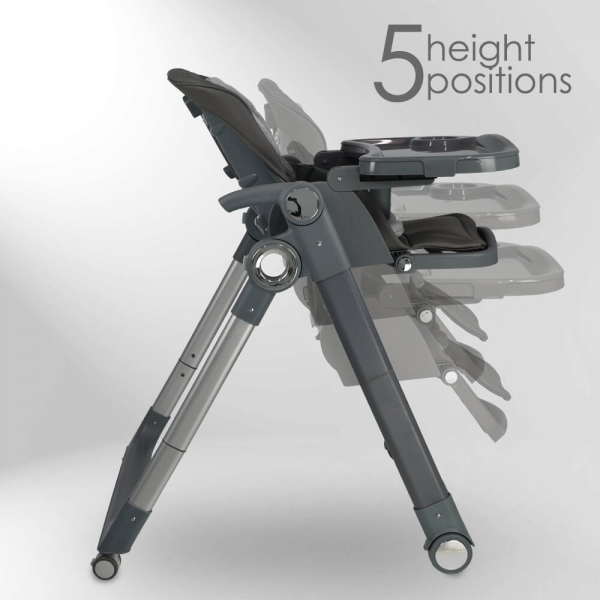 High chair-Swing Yum-Yum 2σε1 Grey 870-186 - image 870-height-1-600x600 on https://www.bebestars.gr