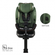 Κάθισμα Αυτοκινήτου i-Apex i-Size 360° Green 916-176 - image 916-176-11-180x180 on https://www.bebestars.gr