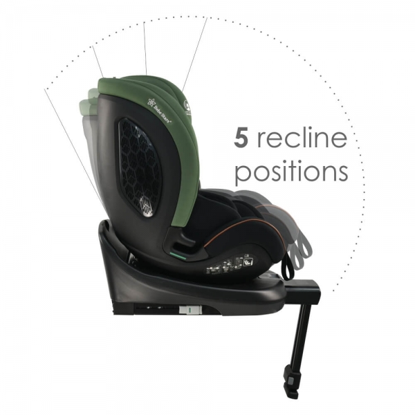 Κάθισμα Αυτοκινήτου i-Apex i-Size 360° Green 916-176 - image 916-176-recline-600x600 on https://www.bebestars.gr