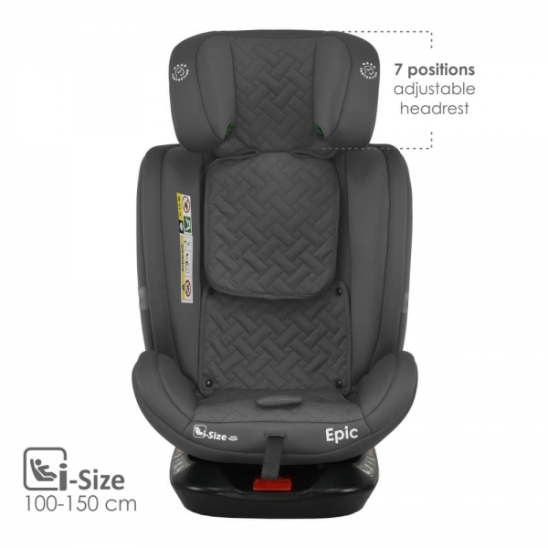 Κάθισμα Αυτοκινήτου Epic Isofix i-Size 360° Smoked Grey 921-186 - image 921-186-10-600x600 on https://www.bebestars.gr